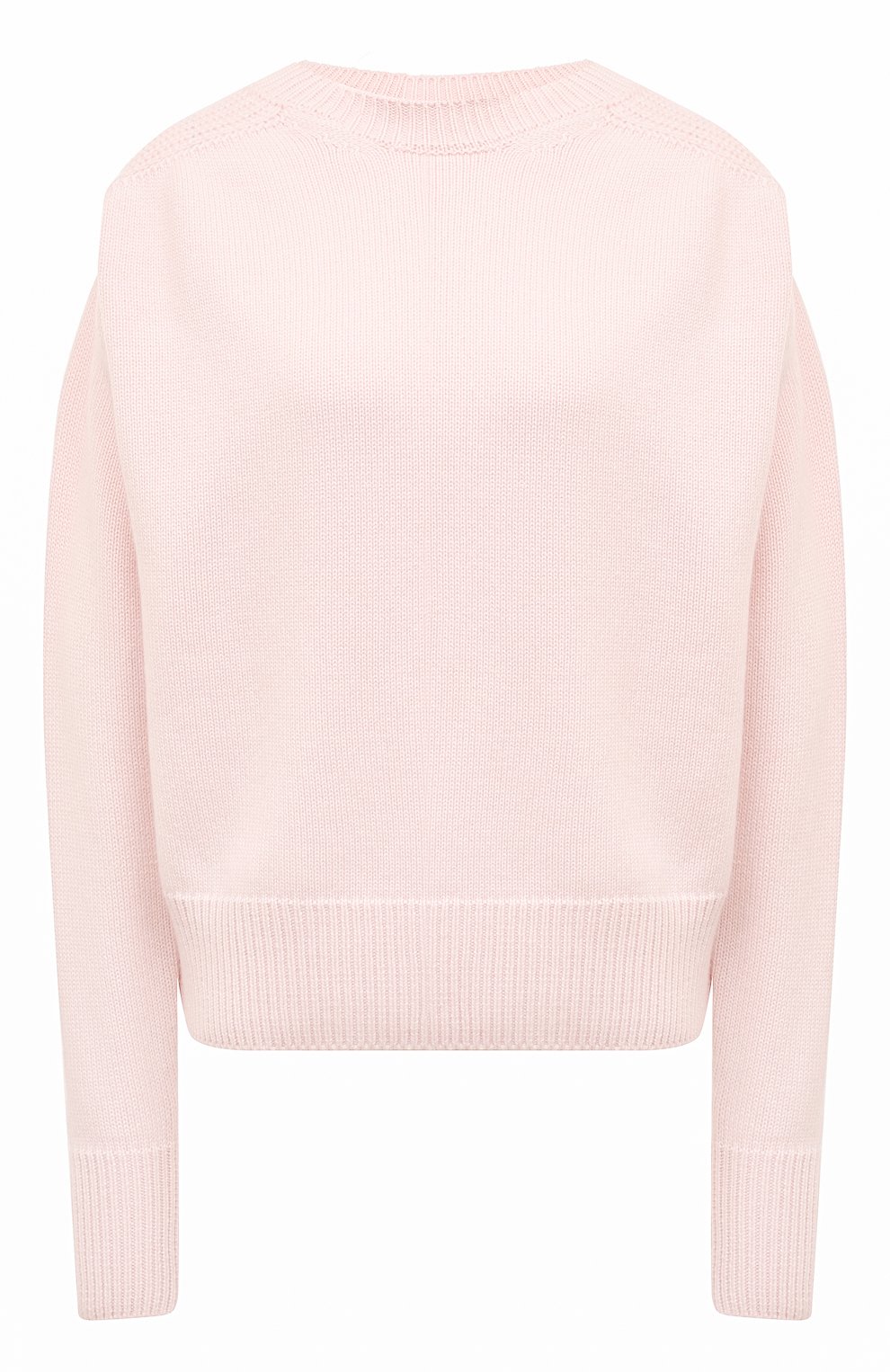Кашемировый пуловер SASUPHI светло-розового цвета по цене 155000 руб., арт. W24607, фото 1 Кашемировый пуловер SASUPHI, арт. W24607, фото 1