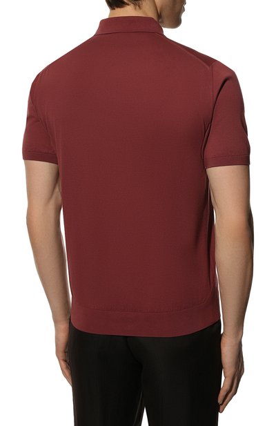 Хлопковое поло CORNELIANI, арт. 89M582-2125136/00, фото 4