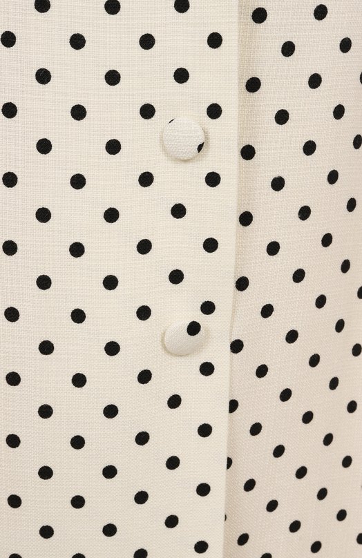 Юбка из вискозы Valentino 6B0RADC1/98S Белый  6B0RADC1/98S Фото 6