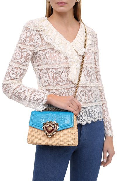 Сумка devotion small DOLCE & GABBANA, арт. BB6713/A2V93/AMIS, фото 2