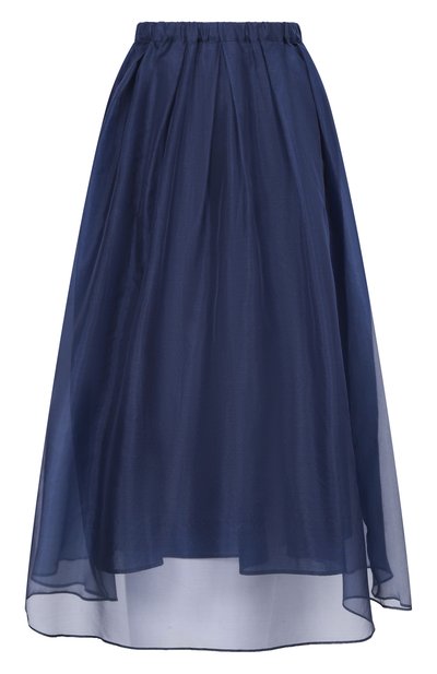 Женская шелковая юбка WEEKEND MAX MARA, арт. WKDVISIN0