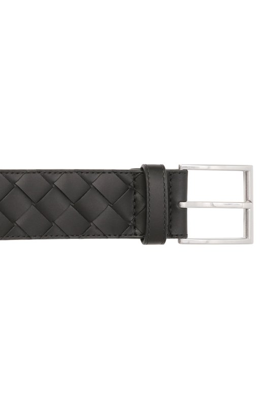 Кожаный ремень Bottega Veneta 629844/V3US3 Чёрный  629844/V3US3 Фото 4