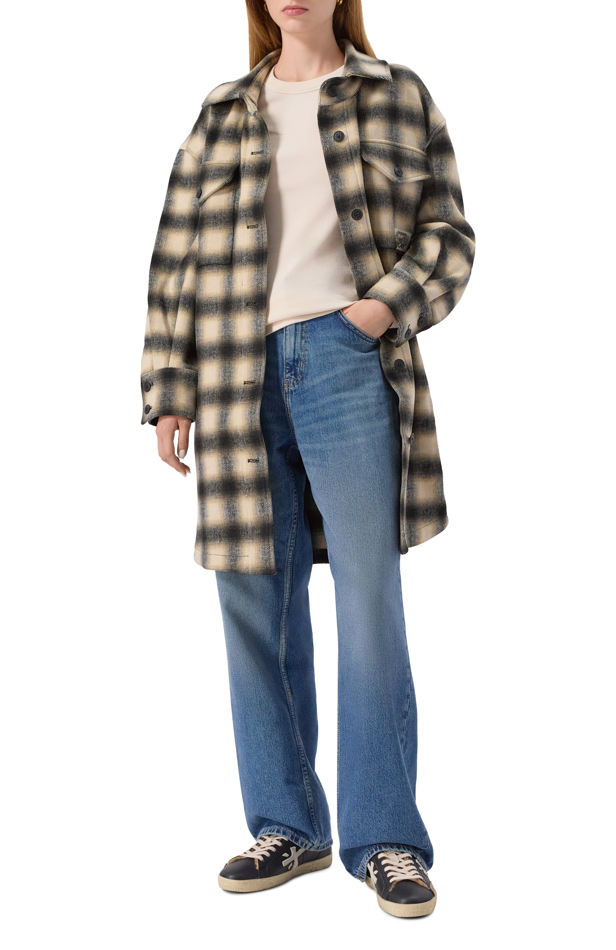 Хлопковый лонгслив REPLAY, арт. W3414A.000.23970, фото 2