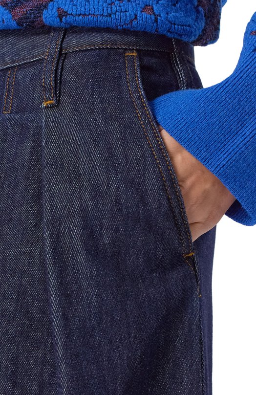 Джинсы Dries Van Noten 130929/3385 Синий  130929/3385 Фото 5