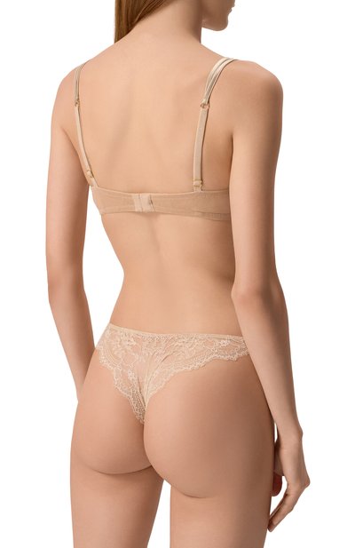 Трусы-бразилиана C.ALLA бежевого цвета по цене 14900 руб., арт. CL0362 MU, фото 3 Трусы-бразилиана C.ALLA, арт. CL0362 MU, фото 3