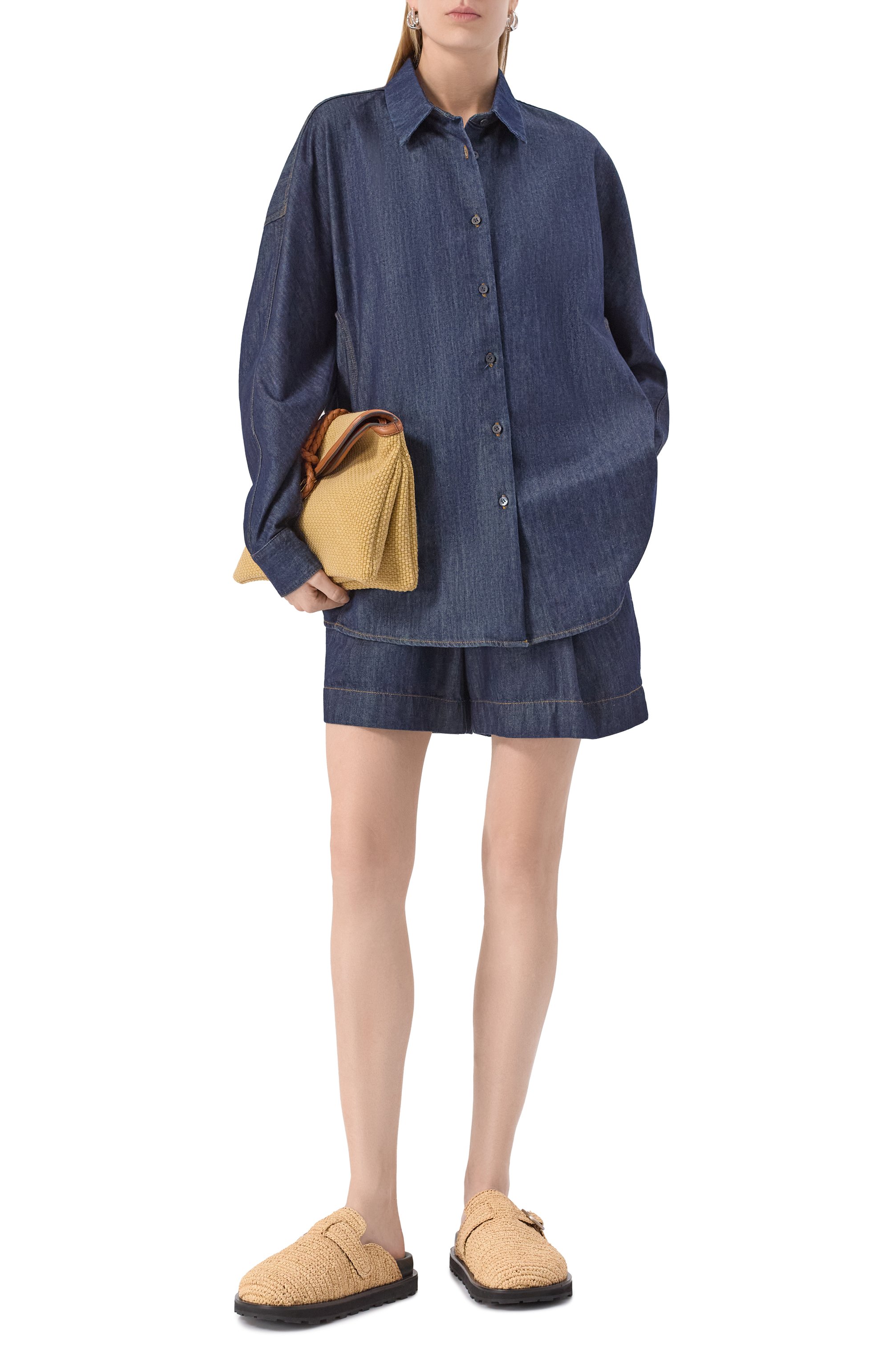 Сабо из рафии JIL SANDER, арт. J44WP0030-P2306, фото 2