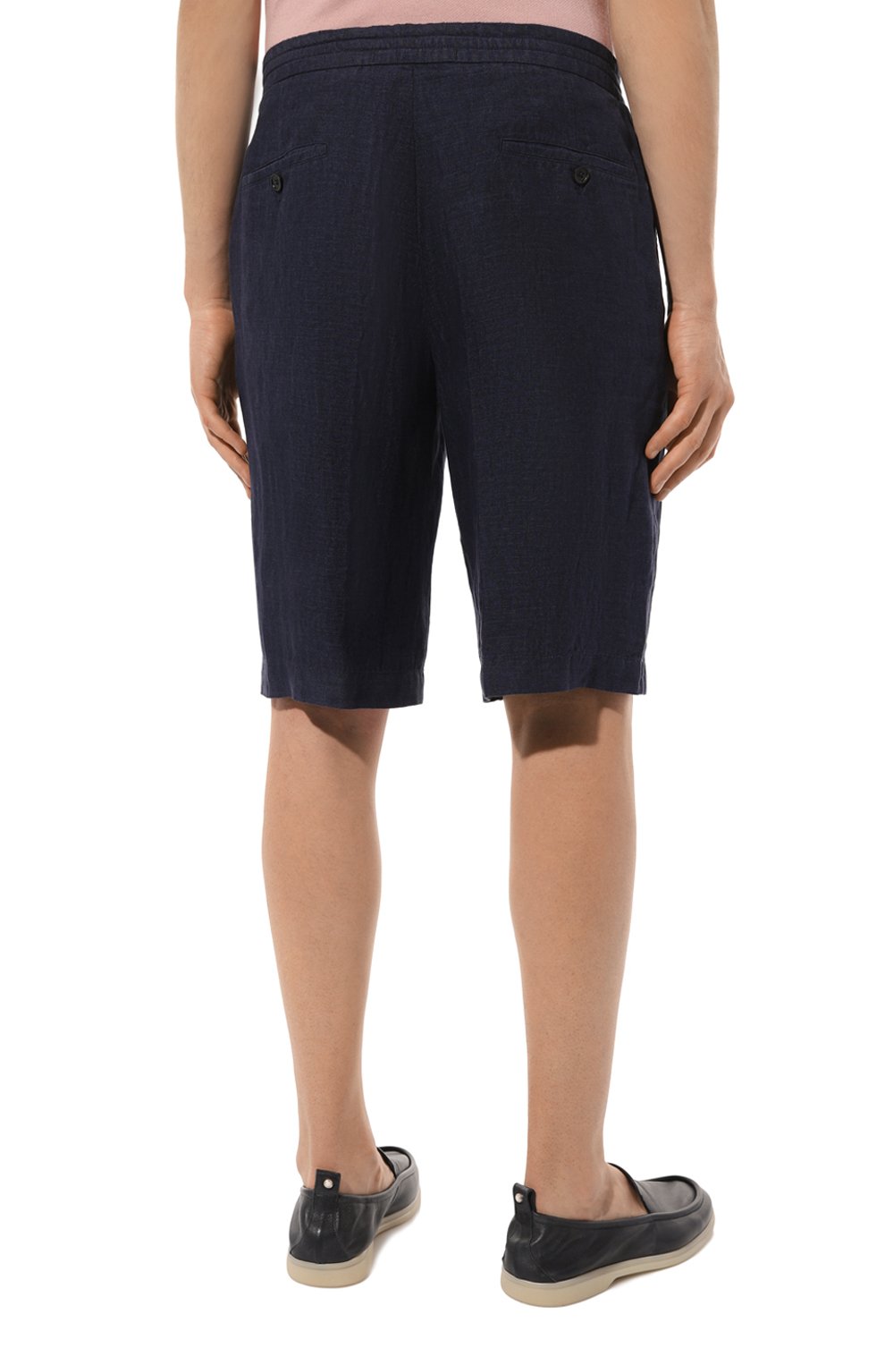 Льняные шорты ZEGNA, арт. UBI32A5/TB11136, фото 4