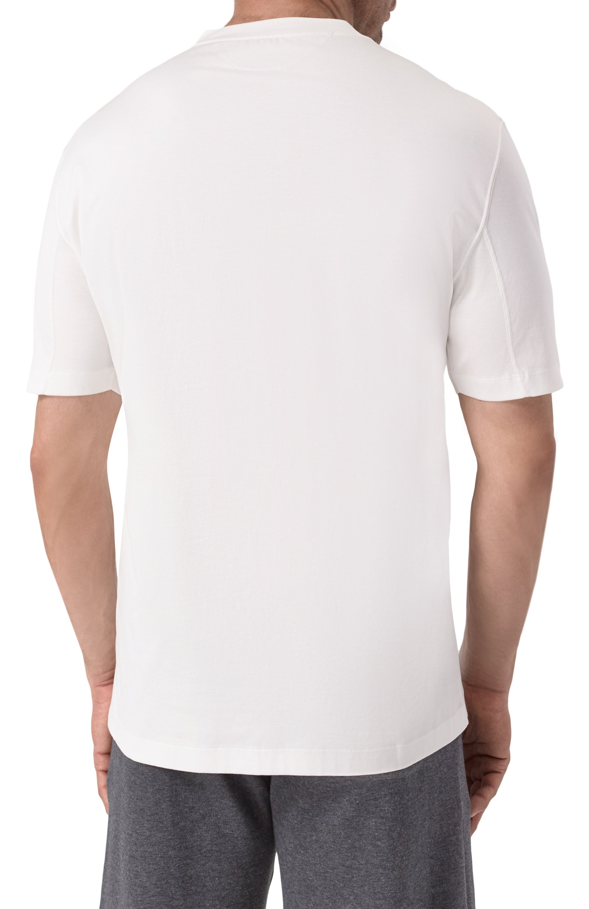 Хлопковая футболка BRUNELLO CUCINELLI, арт. M0B137444W, фото 4