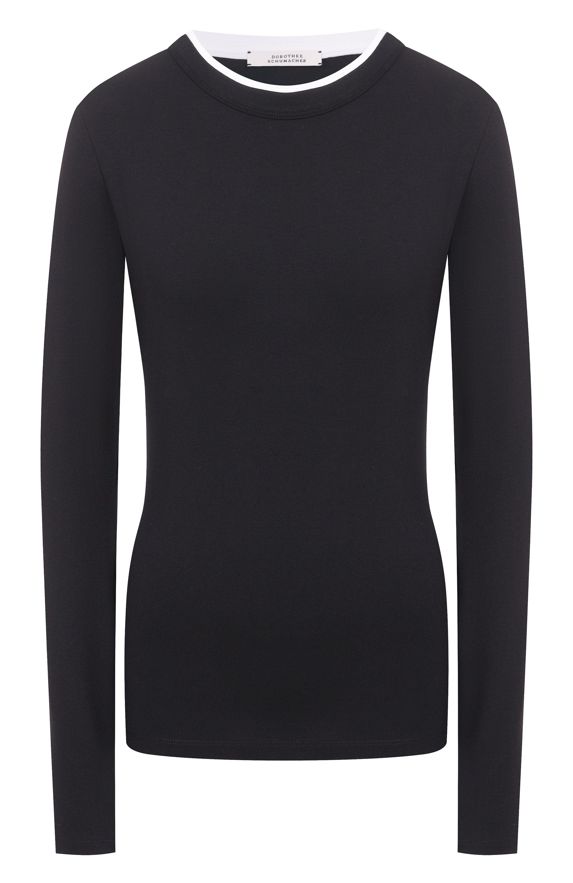 Хлопковый лонгслив DOROTHEE SCHUMACHER, арт. 228324, фото 1