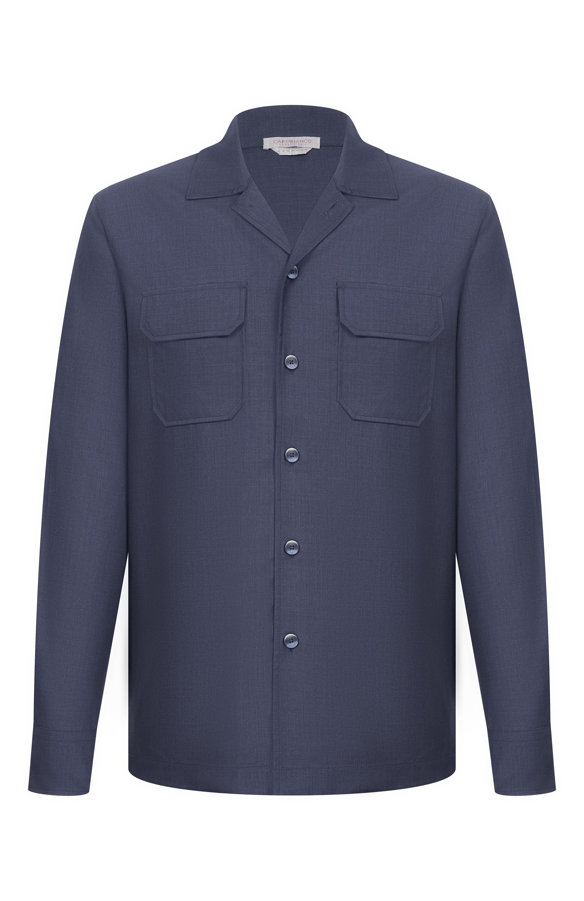 Шерстяная рубашка CAPOBIANCO, арт. 20M514.UN00., фото 1