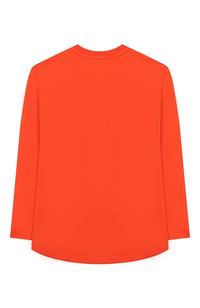 Хлопковый лонгслив KENZO оранжевого цвета по цене 4590 руб., арт. KP10698, фото 2 Хлопковый лонгслив KENZO, арт. KP10698, фото 2