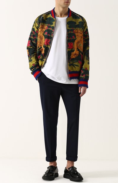 Бомбер на молнии с вышивкой GUCCI, арт. 493711/Z463G, фото 2