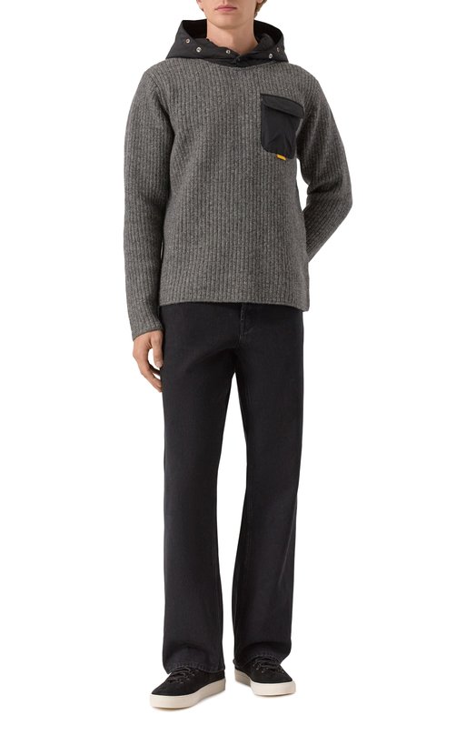Замшевые кеды Stone Island K1SFWS10020-S0172 Чёрный  K1SFWS10020-S0172 Фото 2