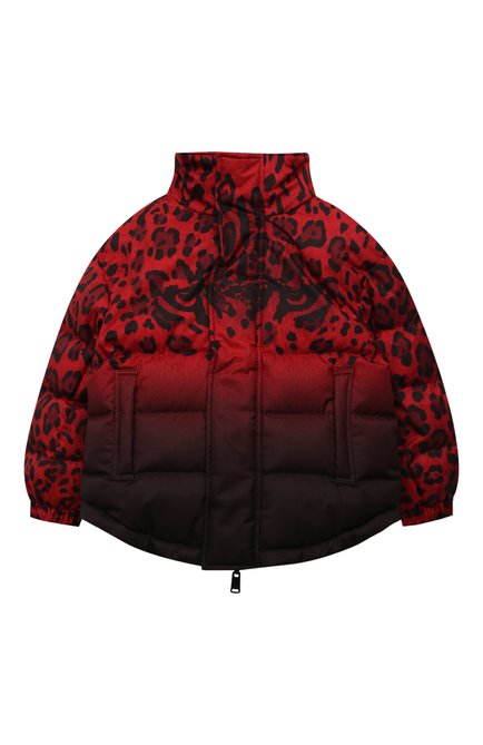 Детского утепленная куртка DOLCE & GABBANA красного цвета, арт. L4JB3U/G7BTZ/2-6 | Фото 1 (Материал подклада: Синтетический материал; Рукава: Длинные; Материал внешний: Синтетический материал; Мальчики Кросс-КТ: Пуховик-верхняя одежда; Кросс-КТ: Демисезон; Региональные ограничения белый список (Axapta Mercury): RU; Материал сплава: Проставлено; Драгоценные камни: Проставлено)