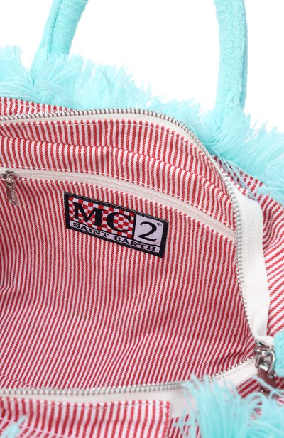 Сумка MC2 SAINT BARTH голубого цвета по цене 20600 руб., арт. C0L0005-00526L/C0LETTE SP0NGE, фото 3 Сумка MC2 SAINT BARTH, арт. C0L0005-00526L/C0LETTE SP0NGE, фото 3