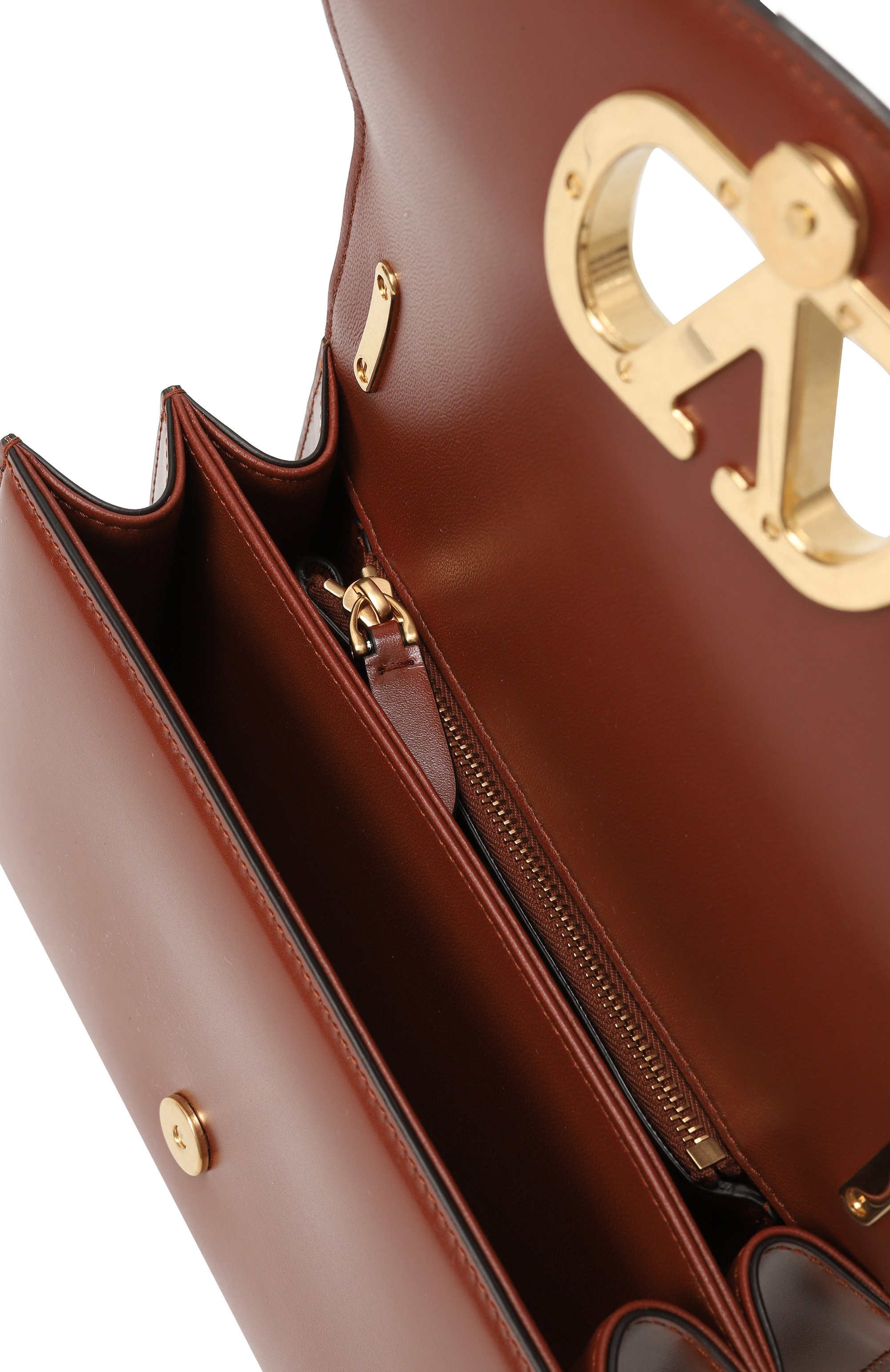 Сумка vain small VALENTINO коричневого цвета по цене 493000 руб., арт. 6W0B0R17/GCB, фото 5 Сумка vain small VALENTINO, арт. 6W0B0R17/GCB, фото 5