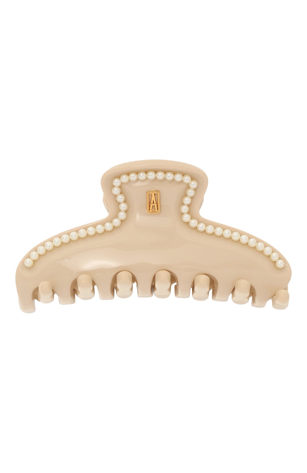 Заколка для волос ALEXANDRE DE PARIS кремового цвета по цене 21980 руб., арт. ACCS-17241-03 S, фото 3 Заколка для волос ALEXANDRE DE PARIS, арт. ACCS-17241-03 S, фото 3