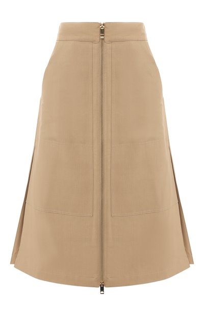 Юбка из смеси хлопка и шелка BURBERRY, арт. 8006120, фото 1