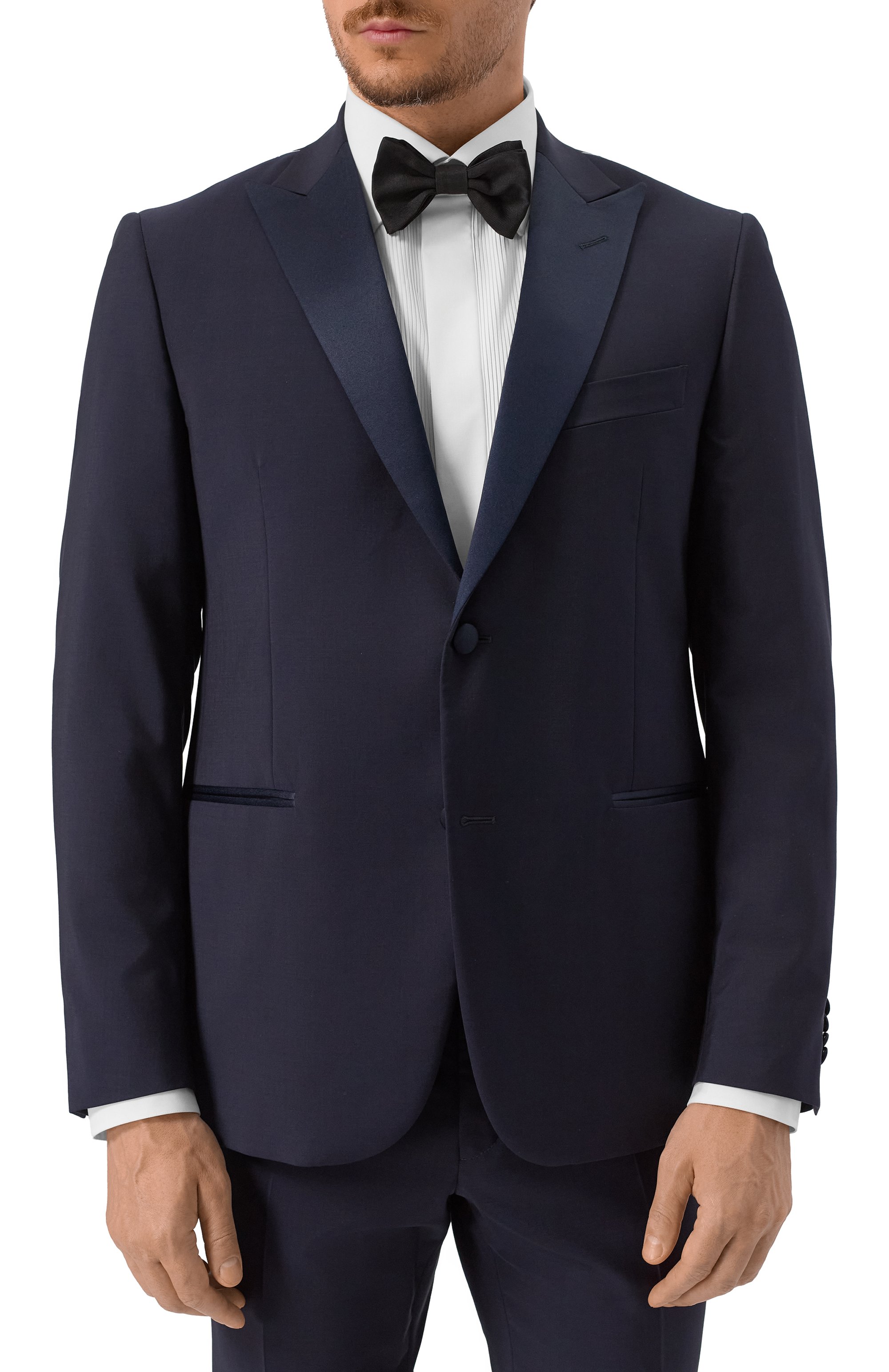 Шерстяной смокинг CORNELIANI, арт. 946T02-9494135_SET, фото 2