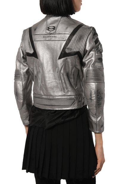 Кожаная куртка BALENCIAGA, арт. 797162/TQS12, фото 4
