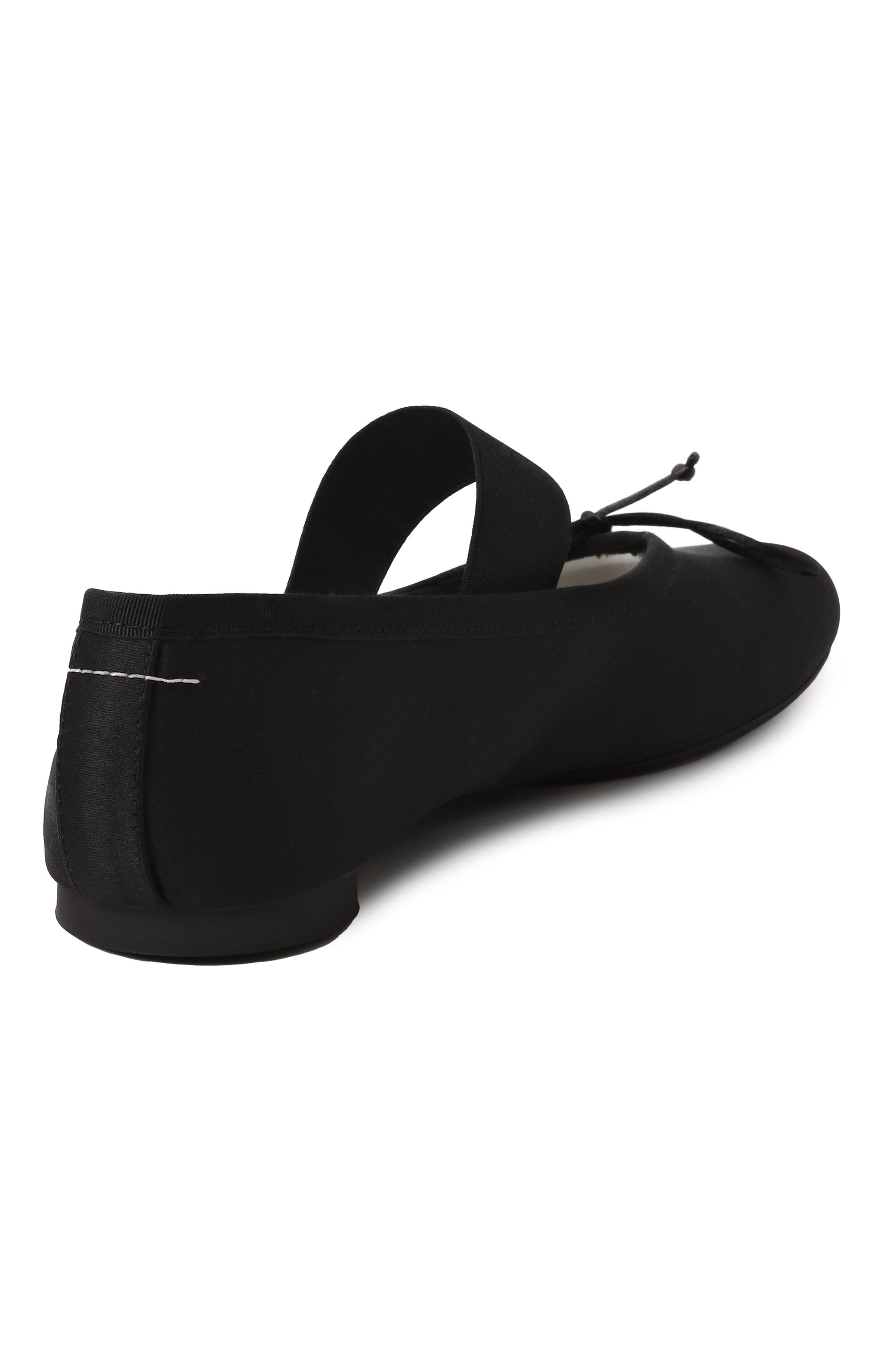 Текстильные балетки anatomic MM6 черного цвета по цене 57400 руб., арт. S59WZ0093/P5560, фото 5 Текстильные балетки anatomic MM6, арт. S59WZ0093/P5560, фото 5