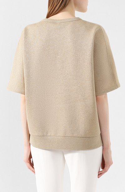 Топ DRIES VAN NOTEN золотого цвета по цене 19950 руб., арт. 192-11124-8622, фото 4 Топ DRIES VAN NOTEN, арт. 192-11124-8622, фото 4