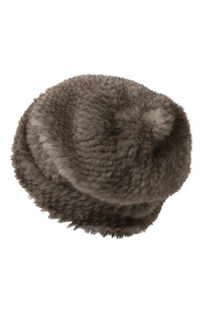 Меховая шапка из норки VICTORIA KUSENKOVA разноцветного цвета по цене 78980 руб., арт. 050650010202, фото 3 Меховая шапка из норки VICTORIA KUSENKOVA, арт. 050650010202, фото 3