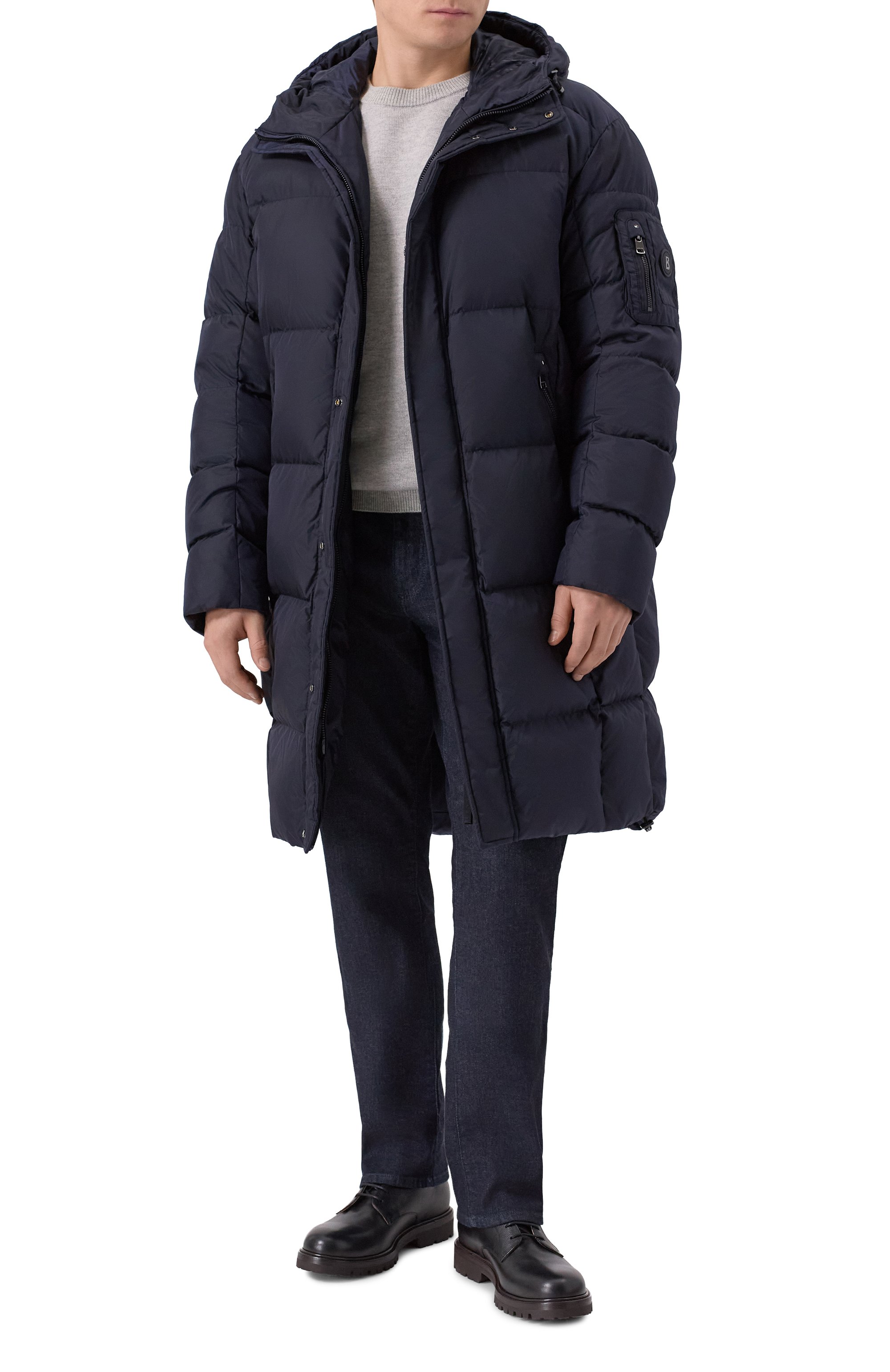 Пуховик BOGNER темно-синего цвета по цене 145100 руб., арт. 48217593, фото 2 Пуховик BOGNER, арт. 48217593, фото 2