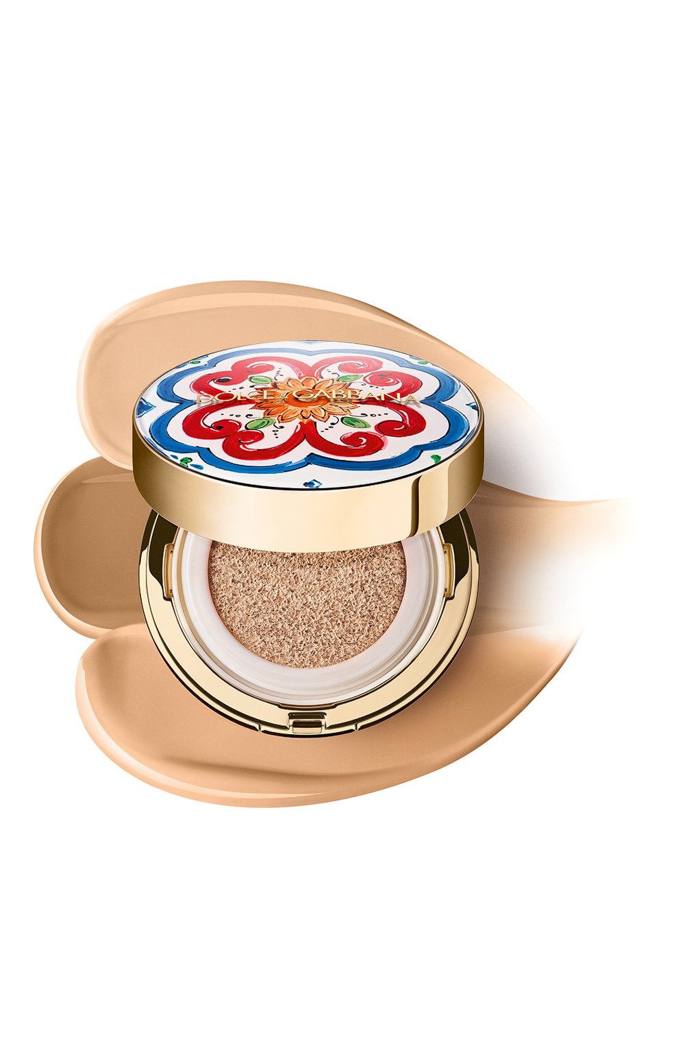 Кушон с эффектом сияния solar glow spf 50, 350 bronze (11.5ml) DOLCE & GABBANA, арт. 30700452DG, фото 3