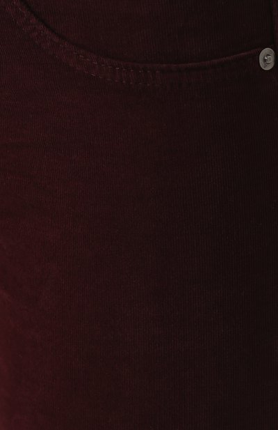 Однотонные джинсы-скинни AG ADRIANO GOLDSCHMIED бордового цвета по цене 24450 руб., арт. VVC1288/DCU, фото 5 Однотонные джинсы-скинни AG ADRIANO GOLDSCHMIED, арт. VVC1288/DCU, фото 5
