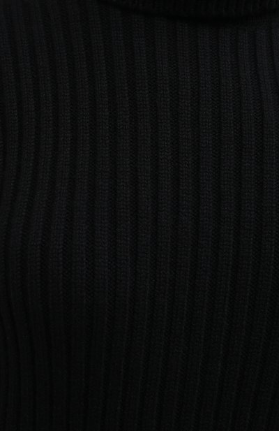 Кашемировое платье SAINT LAURENT черного цвета по цене 180500 руб., арт. 636046/YALJ2, фото 5 Кашемировое платье SAINT LAURENT, арт. 636046/YALJ2, фото 5