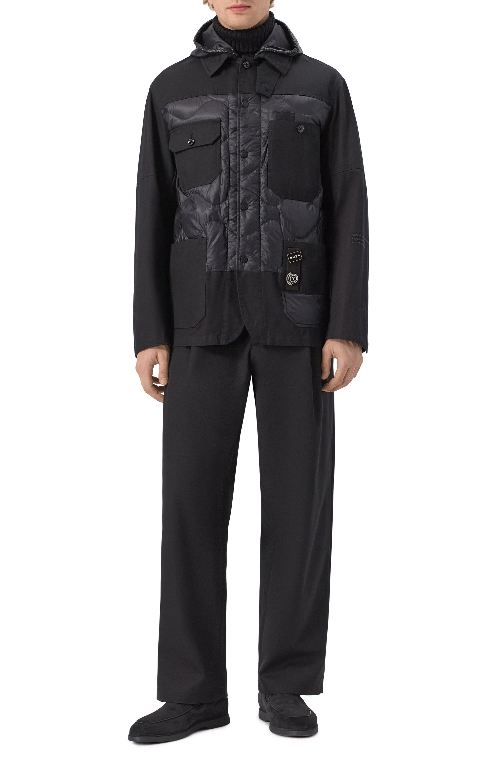 Комбинированная куртка MONCLER, арт. 1A00012/M1292, фото 2