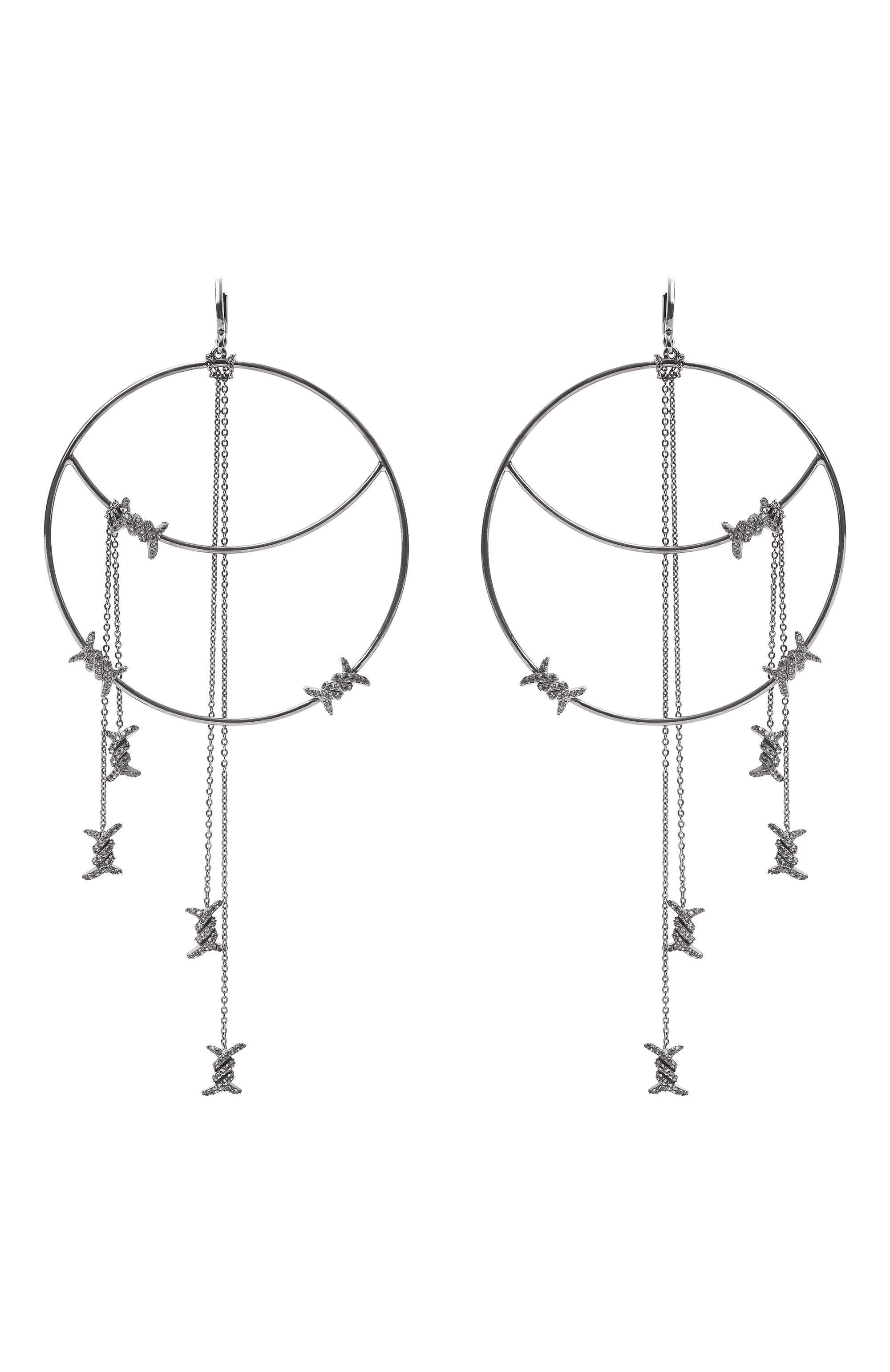 Серьги CAVIAR JEWELLERY серебряного цвета по цене 28000 руб., арт. TL008G, фото 1 Серьги CAVIAR JEWELLERY, арт. TL008G, фото 1