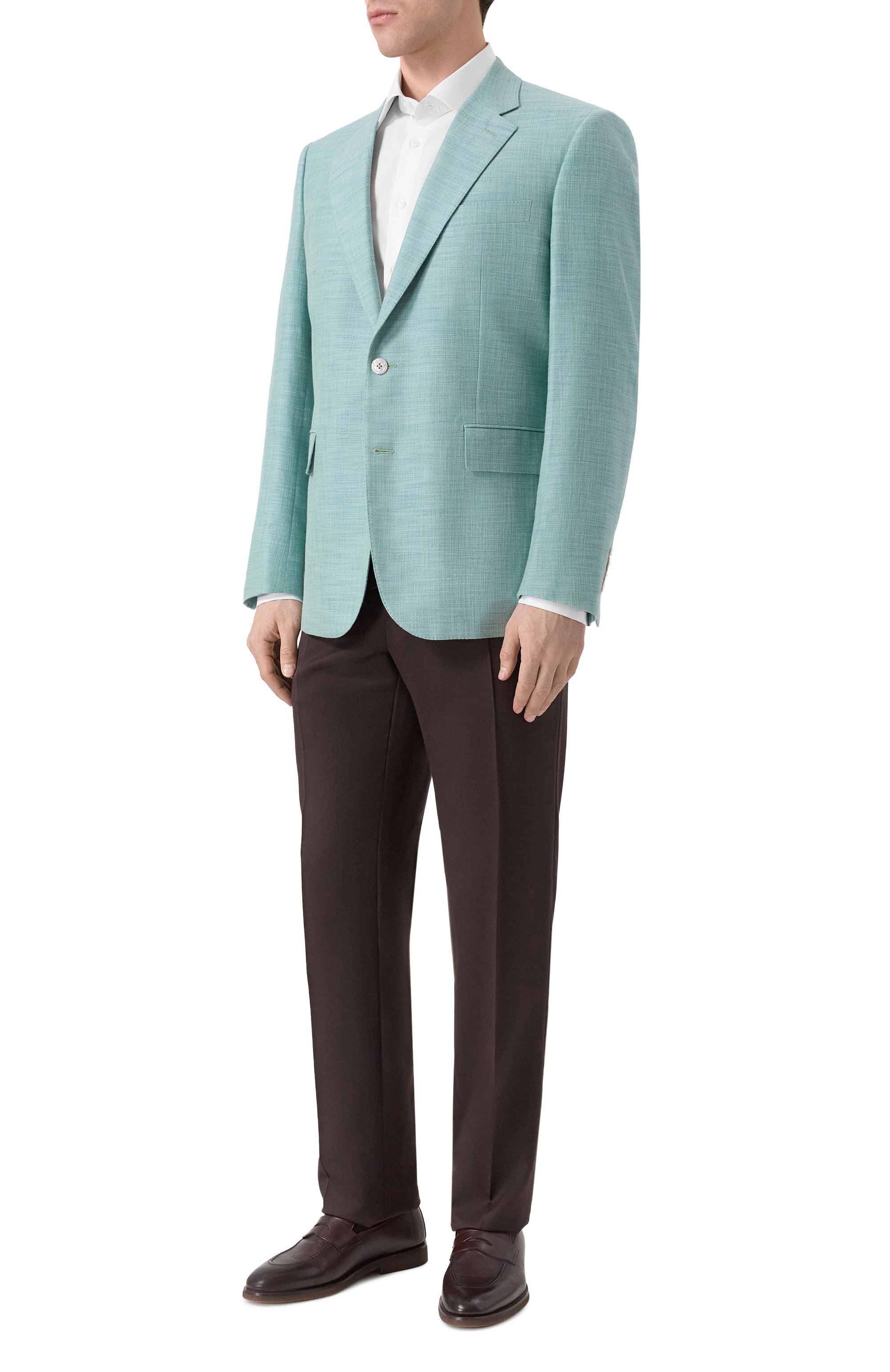 Хлопковая сорочка STEFANO RICCI, арт. MC003678/BN1752/002/MTM/00102676, фото 2