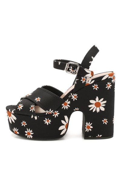 Текстильные босоножки MIU MIU, арт. 5XZ440/3L7K, фото 3