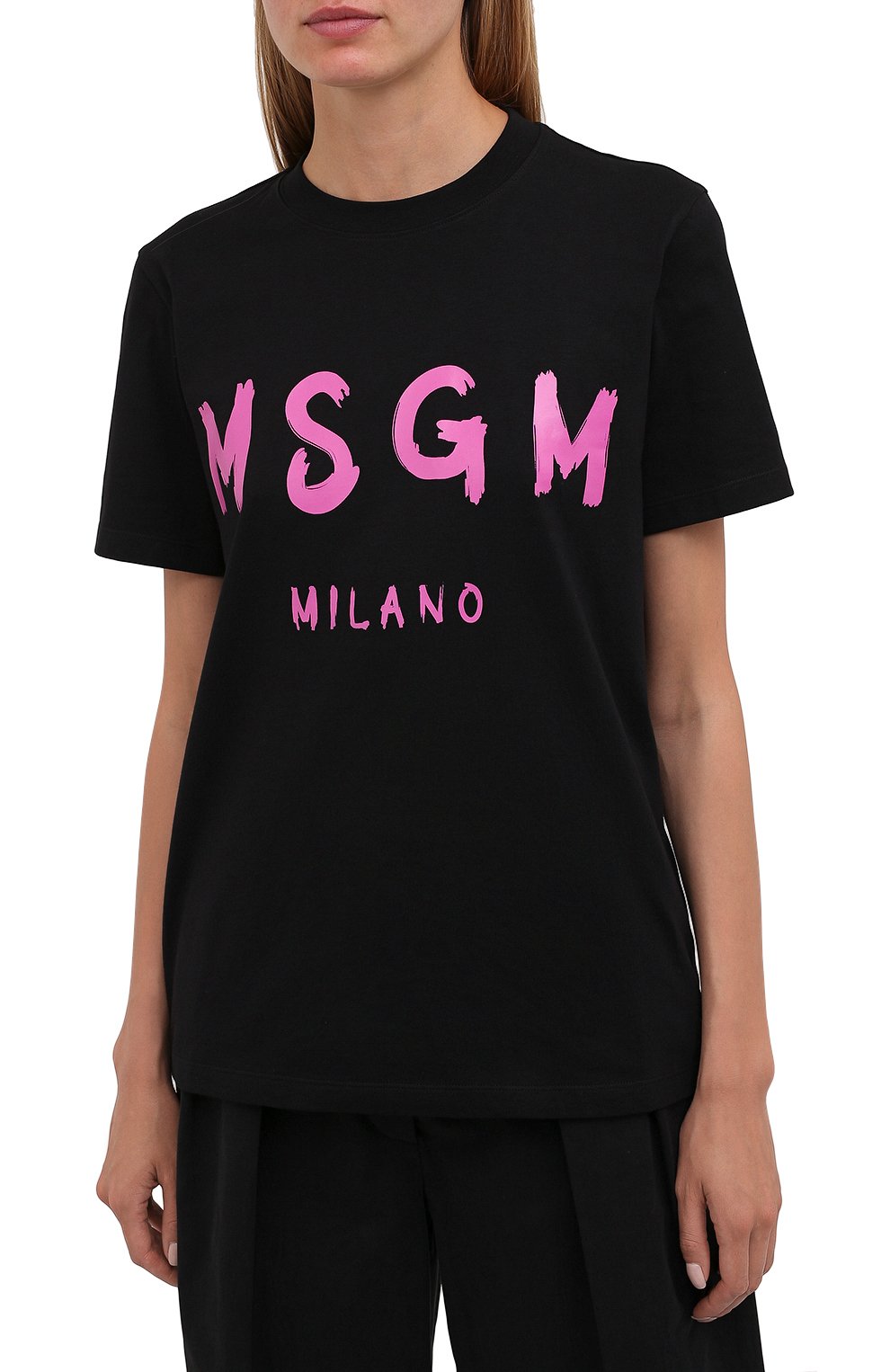 Хлопковая футболка MSGM, арт. 3141MDM510 217798, фото 3