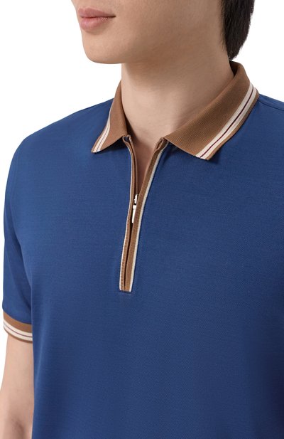 Хлопковое поло GRAN SASSO, арт. 60147/74219, фото 5