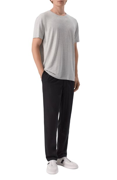 Мужские брюки из лиоцелла и хлопка DEREK ROSE, арт. 9860/HARR001