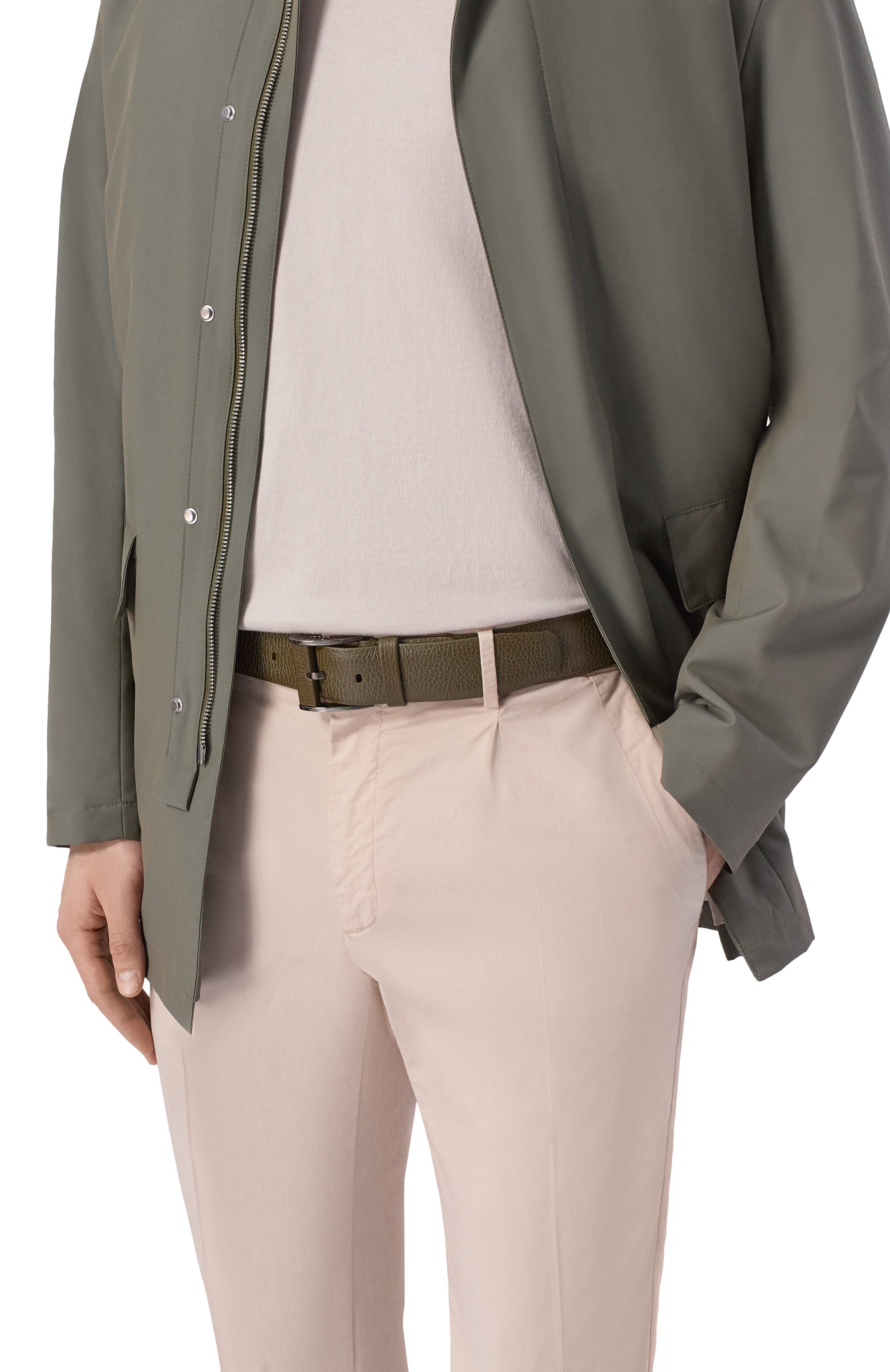 Кожаный ремень ZILLI, арт. B12640M1990VRUT00, фото 2