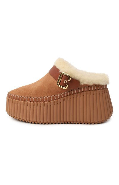 Замшевые сабо nama CHLOÉ, арт. CH25W13CTX_001, фото 4