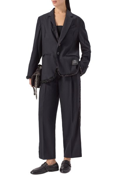 Шерстяные брюки UNDERCOVER, арт. UC2E1509-1, фото 2