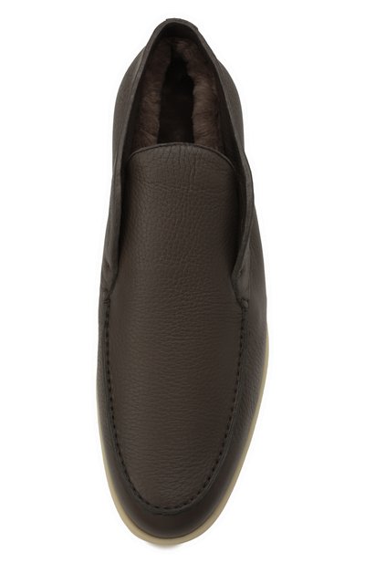 Кожаные ботинки open walk LORO PIANA, арт. FAI3276, фото 5