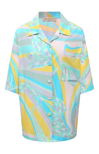 Женская рубашка из вискозы EMILIO PUCCI, арт. 1HWJ01/1H885