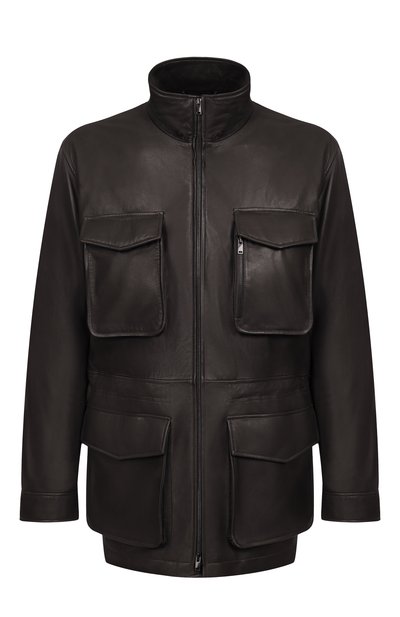 Мужская кожаная куртка MVST, арт. 54200