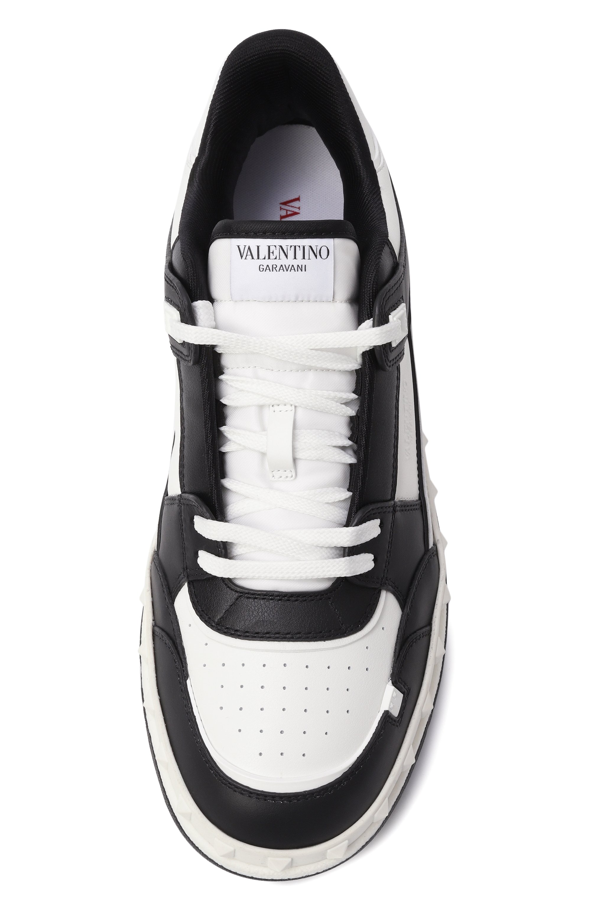 Кожаные кеды freedots VALENTINO, арт. 6Y2S0H43/RDG, фото 6