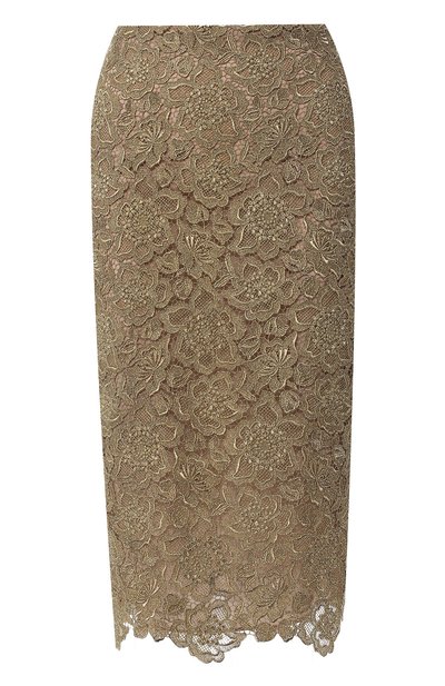 Женская кружевная юбка VALENTINO, арт. RB3RA4I04GD