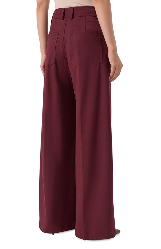 Брюки Erika Cavallini P5WH02 Бордовый  P5WH02 Фото 4