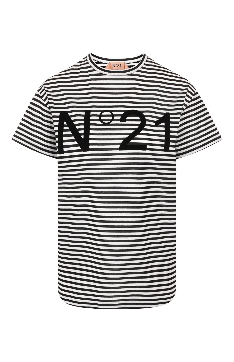 Хлопковая футболка N21, арт. 19E N2S0/F012/4196, фото 1