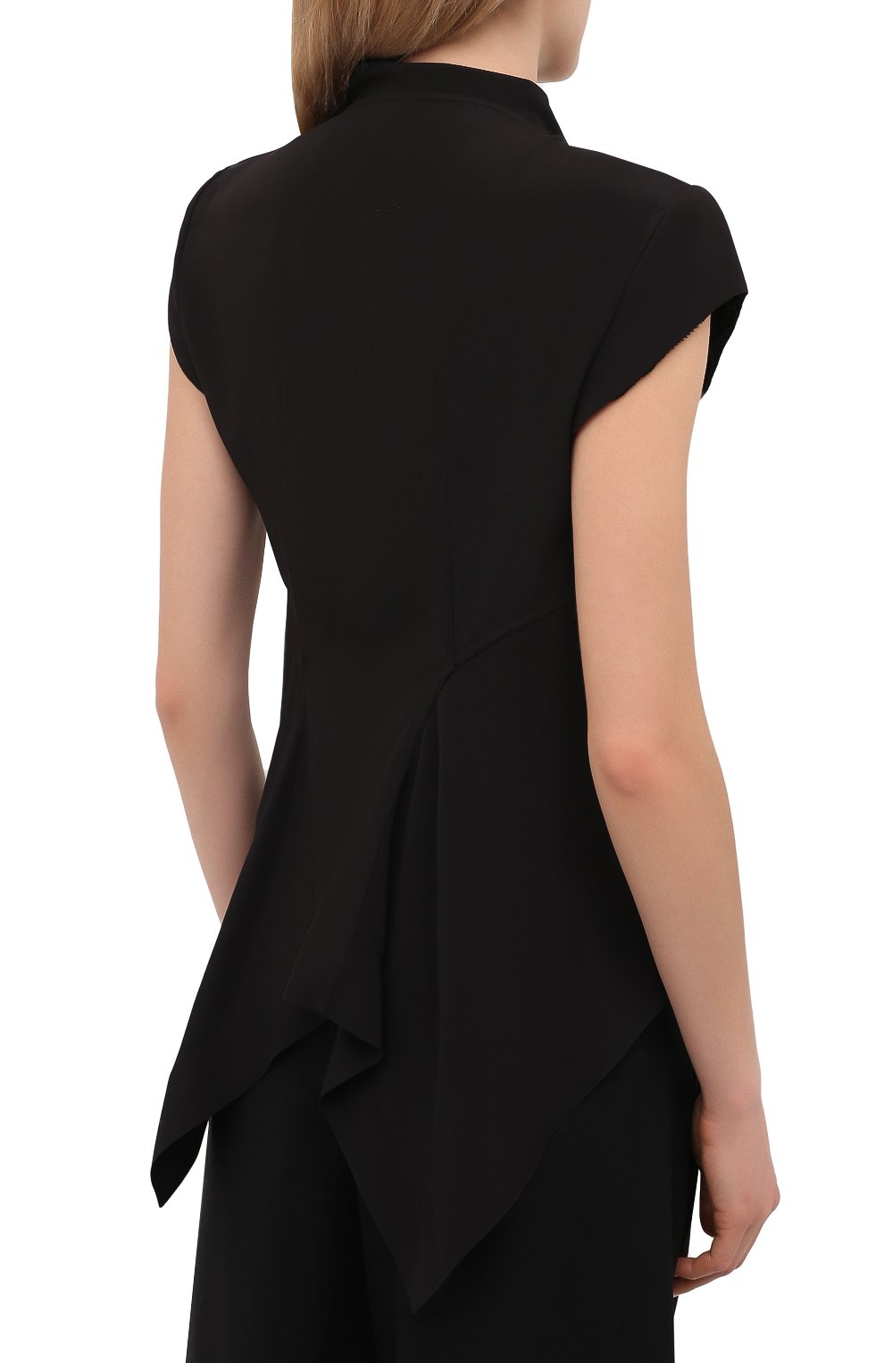 Жакет RICK OWENS черного цвета по цене 99800 руб., арт. RP21S3730/CC, фото 4 Жакет RICK OWENS, арт. RP21S3730/CC, фото 4