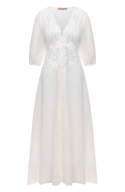 Женское льняное платье ERMANNO SCERVINO, арт. D384K317LBJ